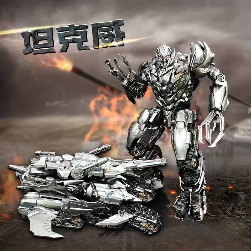 Transformation ของเล่นภาพยนตร์ SS Megatron L Sky King Kong CE01 Bumblebee ขยายโลหะผสมรุ่น LS-06 ถัง