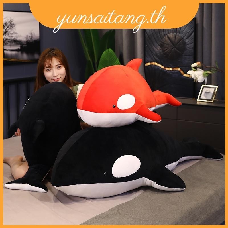 Orcinus Orca Whale ตุ๊กตายัดไส้ รูปการ์ตูนปลาวาฬ ของเล่นสําหรับเด็ก ของขวัญวันเกิดคริสต์มาส