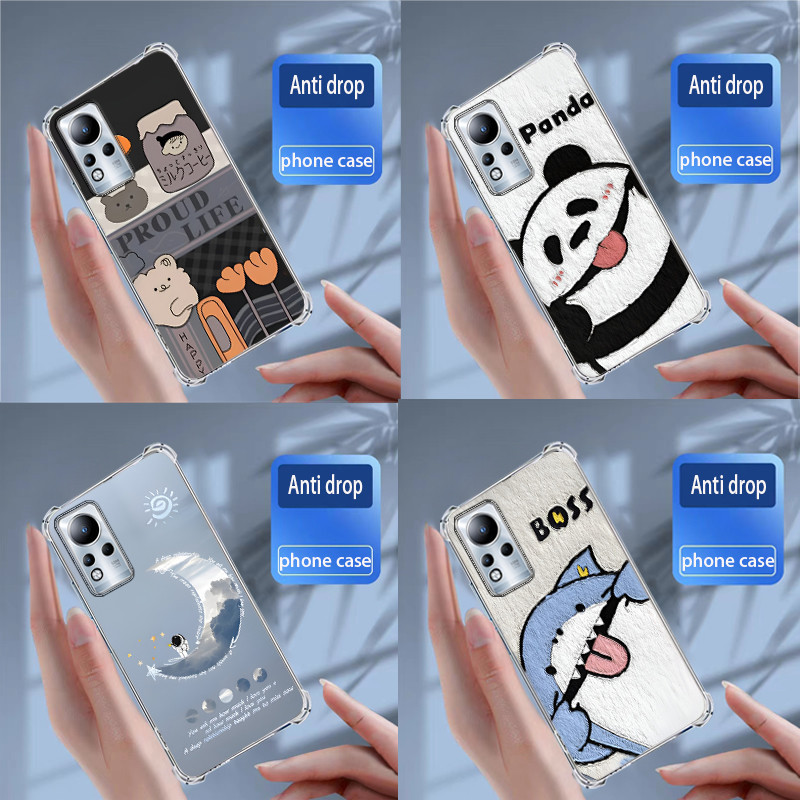 เคสสําหรับ infinix Note 11 X663/Note12 G88/X633 ซิลิโคนอ่อนนุ่ม TPU Casing เคสโทรศัพท์ Cover