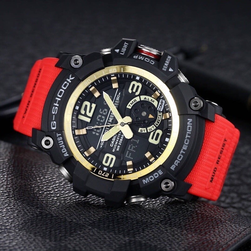 GG-1000 MUDMASTER นาฬิกาสปอร ์ ตผู ้ ชาย GG-1000GB-4AJF นาฬิกากีฬาผู ้ ชาย