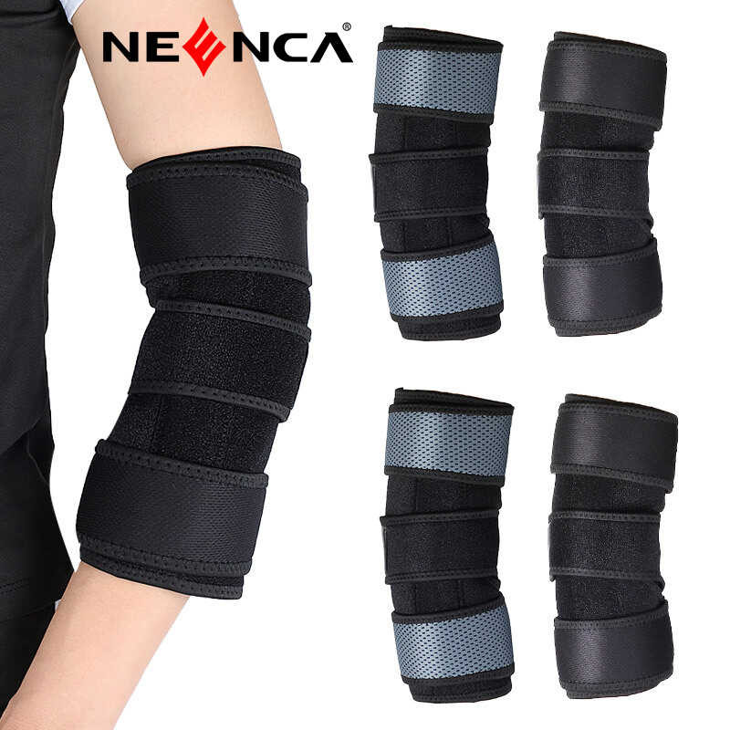 NEENCA Elbow Brace,Comfortable Night Elbow Sleep Support,Elbow Splint, Adjustable Stabilizer With 2 