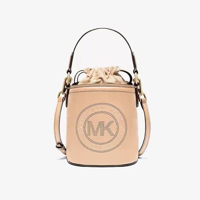 ♞,♘,♙กระเป๋า michael kors แท้ Aidy กระเป๋าทรงถัง MK crossbody bag เล็ก DFC