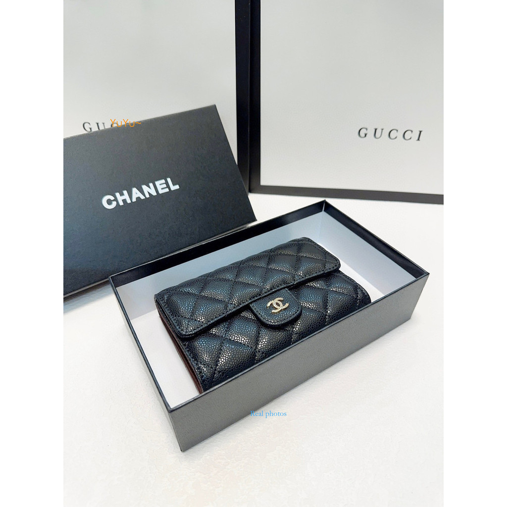 [YuYu จัดส่ง 24 ชม.] กระเป๋าสตางค์ หนังวัวแท้ ลด 80% ใส่บัตรได้