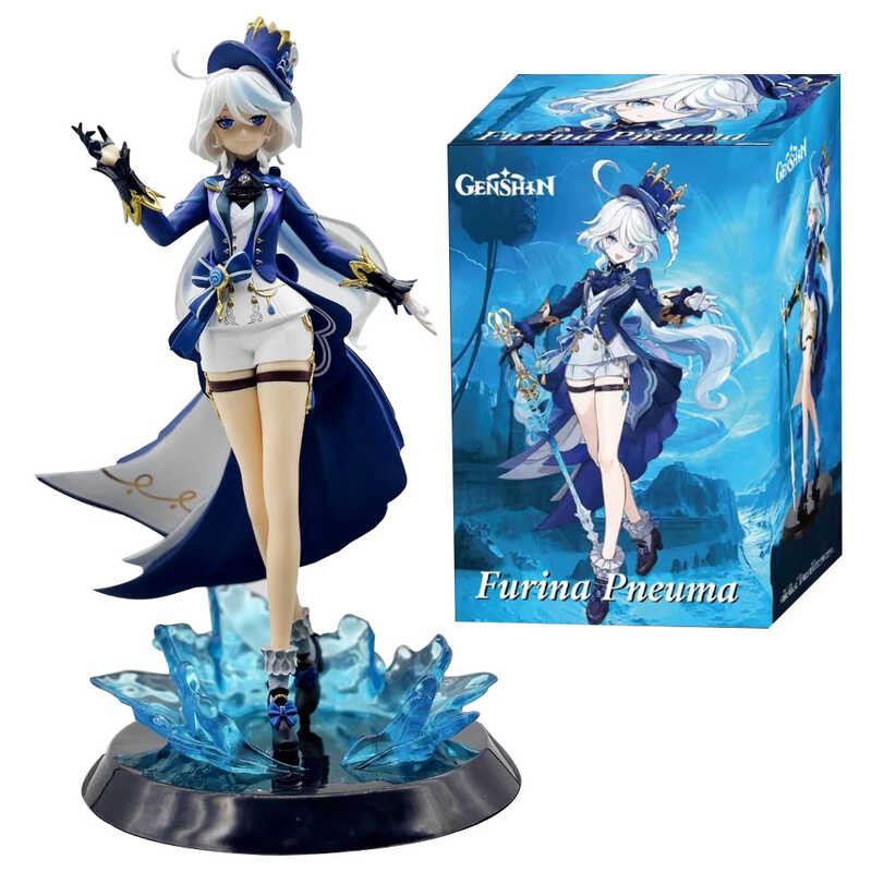 23 ซม. Furina Figure เกม Genshin ผลกระทบ PVC Action Figure อะนิเมะสาวน่าร