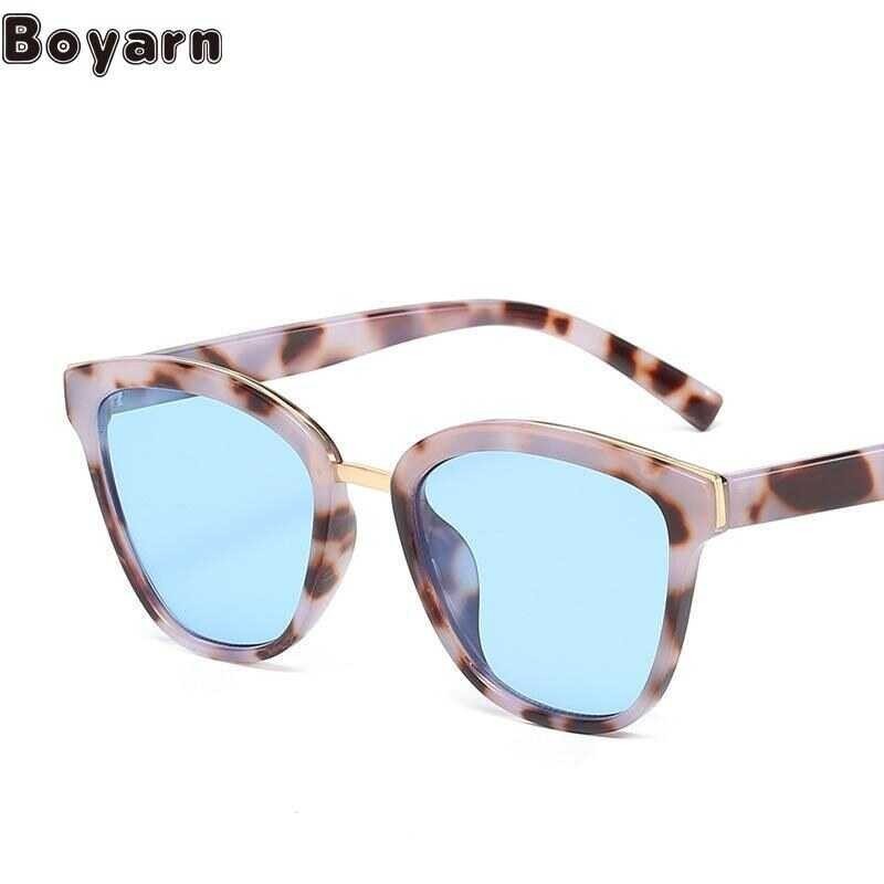 {HOT]  Boyarn Korean New Fashion Bag Decor Round Frame Men And Women 39;s Simple Eyewear Sun