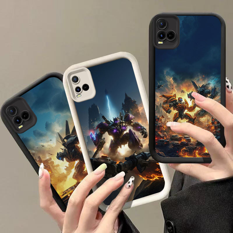 BK-32 Transformers เคสกันกระแทกสําหรับ VIVO Y21 Y21s V23E V23 Y75 Y21e V20 Y21t Y33s Pro