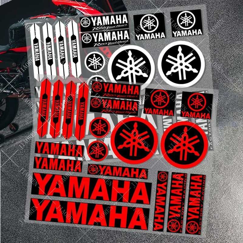 สติ๊กเกอร์ สติ๊กเกอร์มอเตอร์ไซค์ไวนิล YAMAHA สติ๊กเกอร์ติดหมวกกันน็อค YAMAHAS รถ MT 07 09 R1 R3 R6 N