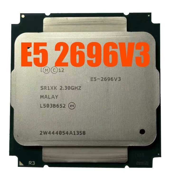 E5-2696V3 18-Core 36-Line องศา 2.3G ความถี่หลัก 2696V3 DDR3 หน่วยความจํา