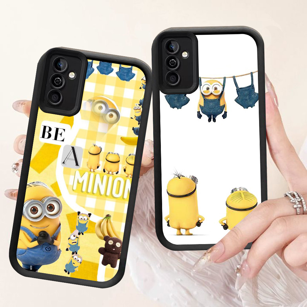 NA-57 Minions เคสกันกระแทกสําหรับ Samsung A55 A54 M15 S25 S24 S21 FE Ultra