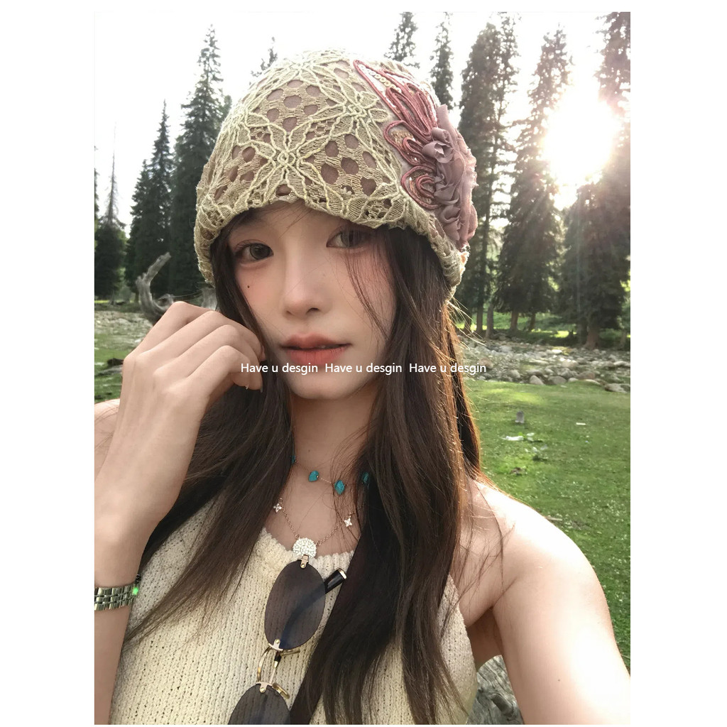 หมวกผู้หญิงแบบเรโทรและคลาย ๆ สำหรับฤดูร้อน ดีไซน์ทันสมัย สวมใส่ง่ายและเข้าได้กับทุกโอกาส