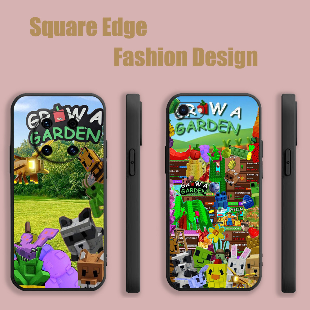 ปลอกสําหรับ OPPO A53 Reno6z 6 Lite A78 A98 5G A3 Pro Reno 8t 4G Grow a Garden วิดีโอเกม FXX05 เคสโทร