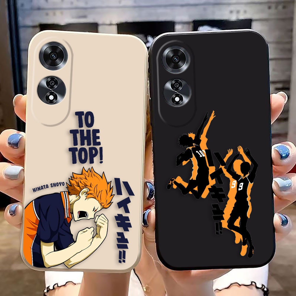 Haikyuu High School Volleyball Coverเคสโทรศัพท์สําหรับOPPO F29 A5 A5X A9 A15 A16 A17 A31 A38 A53 A53