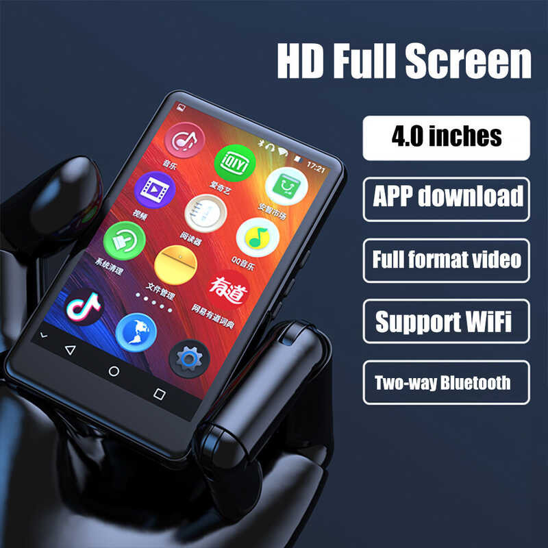RUIZU เครื่องเล่น Mp5 Mp4ในเเอนดรอยบลูทูธ Wifi,เครื่องเล่นใ