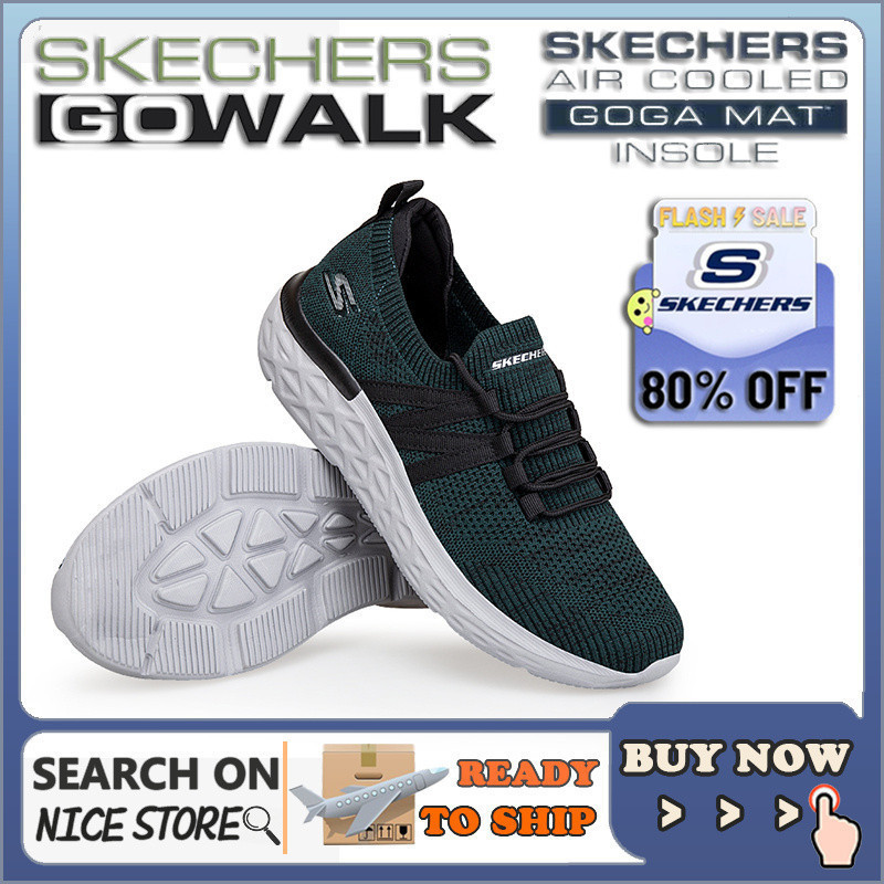 [penghantaran Ekspres]]skechers_go-walk รองเท้าผู้ชาย Slip-On Breathable Ultra Light Men การออกกําล