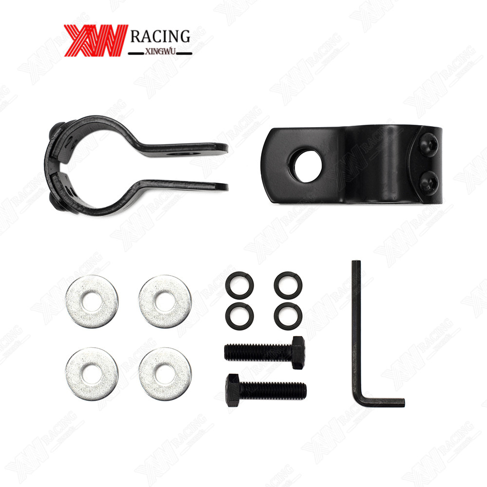 XW RACING ที่เหยียบเท้า แบบพับได้ สําหรับรถจักรยานยนต์ จักรยาน สกูตเตอร์ไฟฟ้า จักรยานยนต์ 8 มม ที่พักเท้า อลูมิเนียม กันลื่น - รูปที่ 3