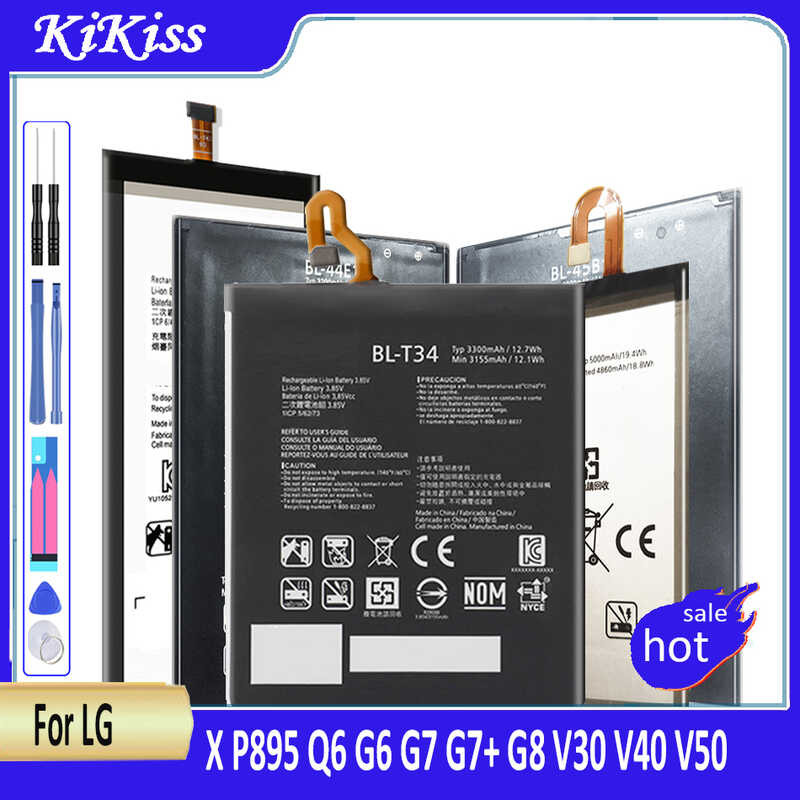 BL-T32, BL-T33, BL-T34, BL-T36, BL-T37แบตเตอรี่ ,สำหรับ LG X, P895, Q6, G6, G7, G7 +, G8, V30, V40