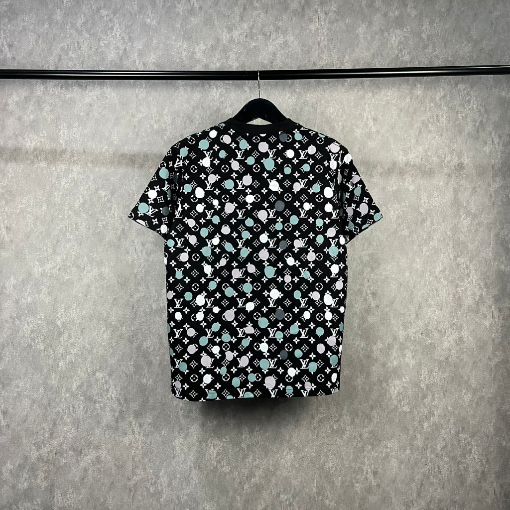 Lv MIRROR Clothes/เสื้อยืด LV นําเข้า/เสื้อผ้า LV MIRROR/เสื้อยืด LV นําเข้า/เสื้อผ้ากระจกผู้ชาย