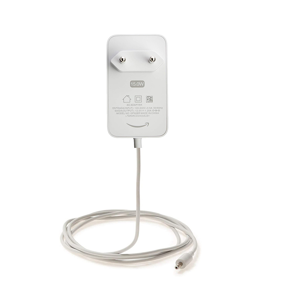 อะแดปเตอร์แปลงไฟ 15W สำหรับ Echo Dot รุ่นที่ 3, Echo Dot กับนาฬิกา, Echo Show 5 และ Echo Spot กำลังไ