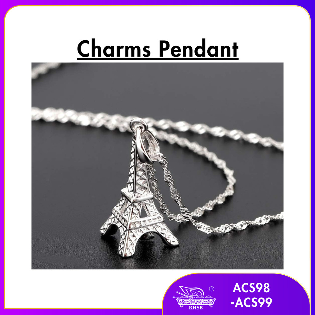 1PC EIFEL TOWER PENDANT / KEY PENDANT / CHARMS PENDANT / BRACELET / สร้อยคอ / อุปกรณ์เสริมเครื่องประ