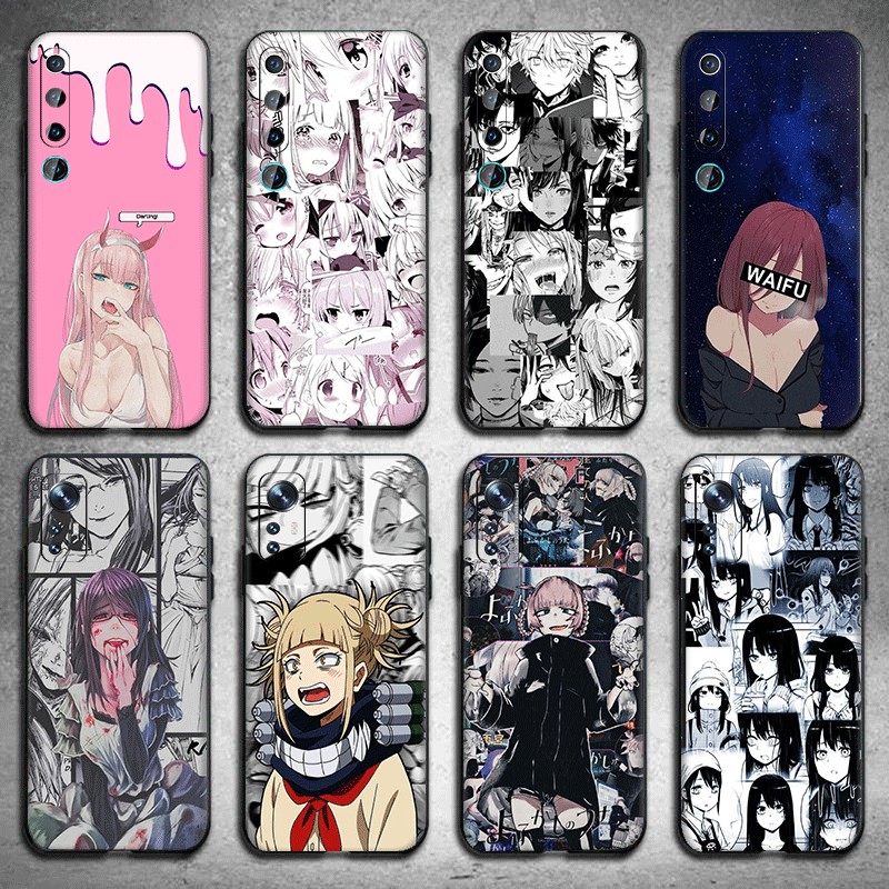 Xiaomi Mi 8 A2 Lite 9 F1 A1 5X 6X ความเข้ากันได้ TPU Soft Shell Case So66 Ahegao Wife Pattern