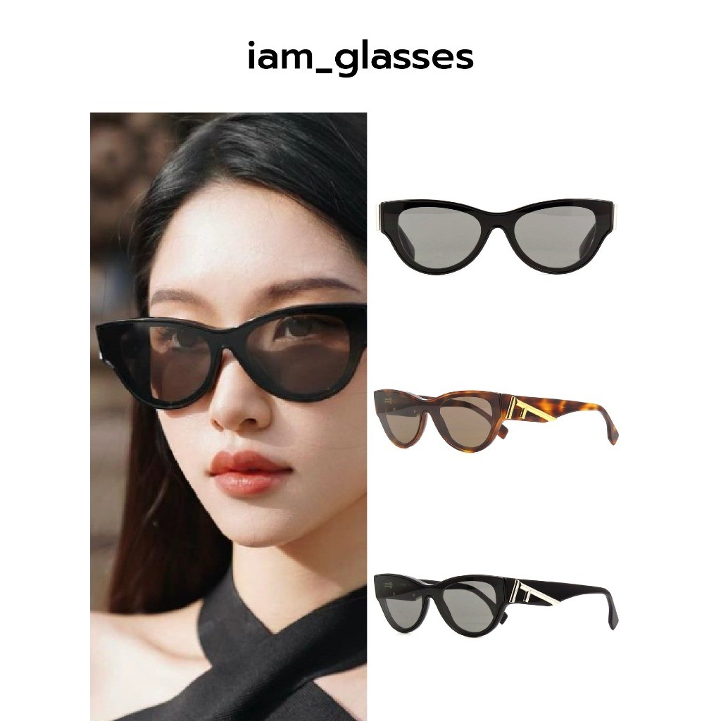 แว่นกันแดด Fendi FE40135F รุ่นใหม่ ของแท้100% รับประกัน1ปี