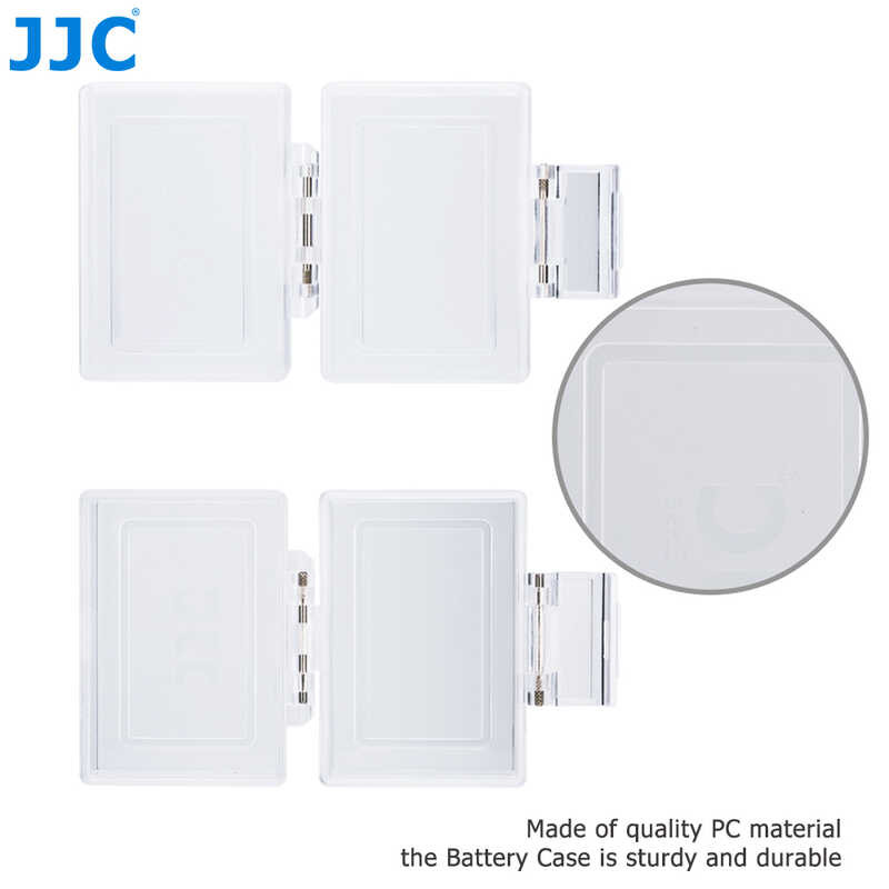 Δ กล่องแบตเตอรี่กล้อง JJC สำหรับ Canon Lp-E17 Lp-E12 Nikon En-El15 En-