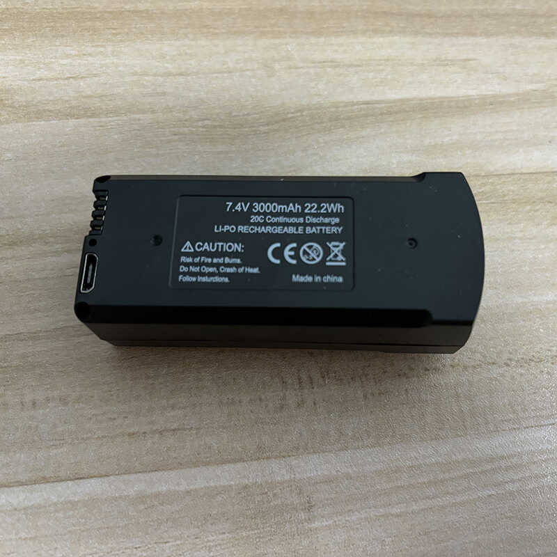 Δ แบตเตอรี่ 7.4V 3000Mah ดั้งเดิมสำหรับ 8K GPS / RC 4 Axis Aircraft V168