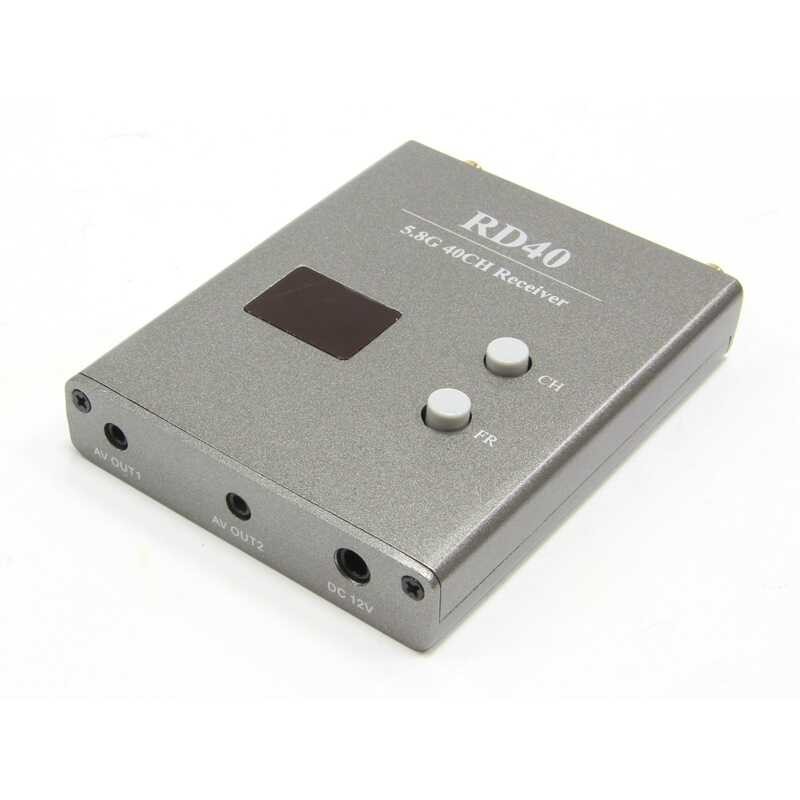 Δ Skyzone 5.8Ghz 48 ช่อง Rd40 ตัวรับสัญญาณความหลากหลายแบบคู่