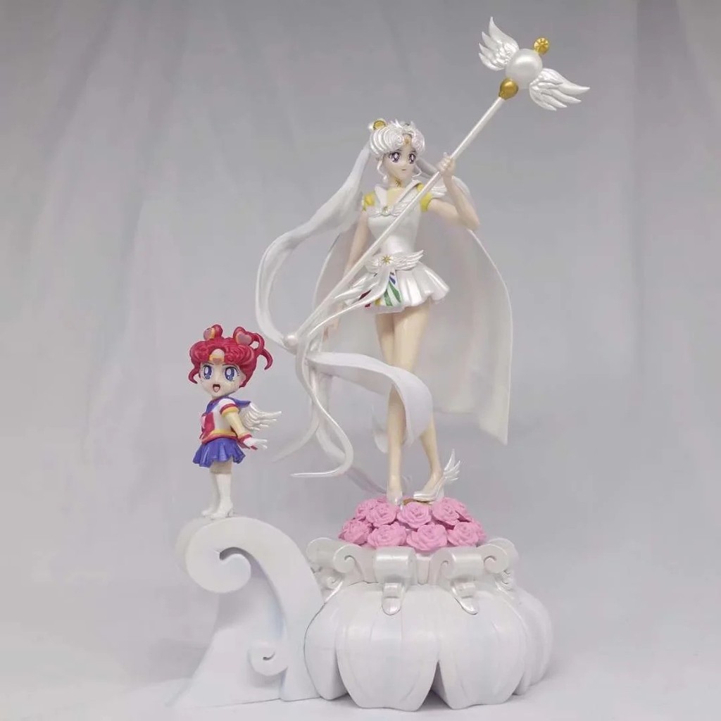 เซเลอร์มูนจิ๋วและจักรวาลเซเลอร์ Tsukino Usagi เซเลอร์คอสมอสเครื่องประดับชนิดบรรจุกล่อง