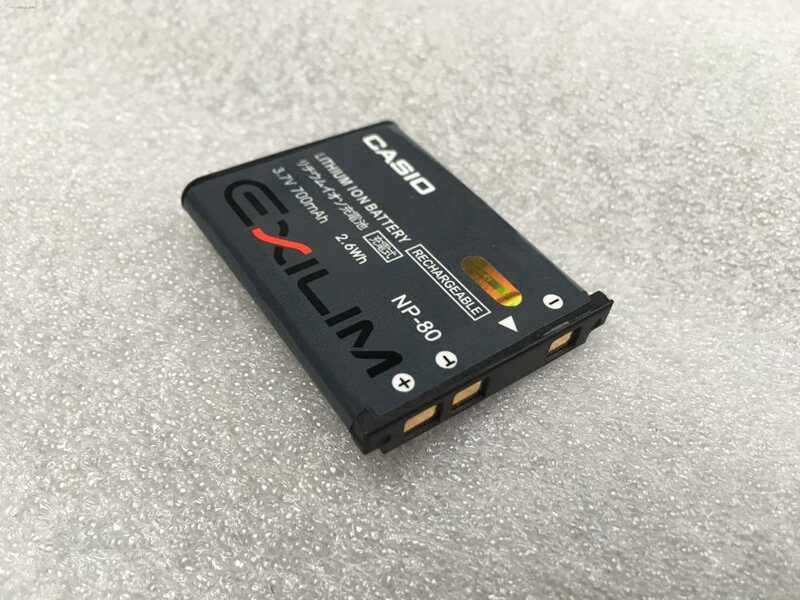 ❤ EXILIM Ex-Zs5 Zs6 Zs30 Zs220 Zs100 Zs150แบตเตอรี่กล้อง Np-80