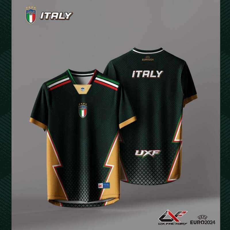 UXFACTORY ITALY JERSEY SUBLIMATION JERSEY SHIRT เสื้อเจอร์ซีย์