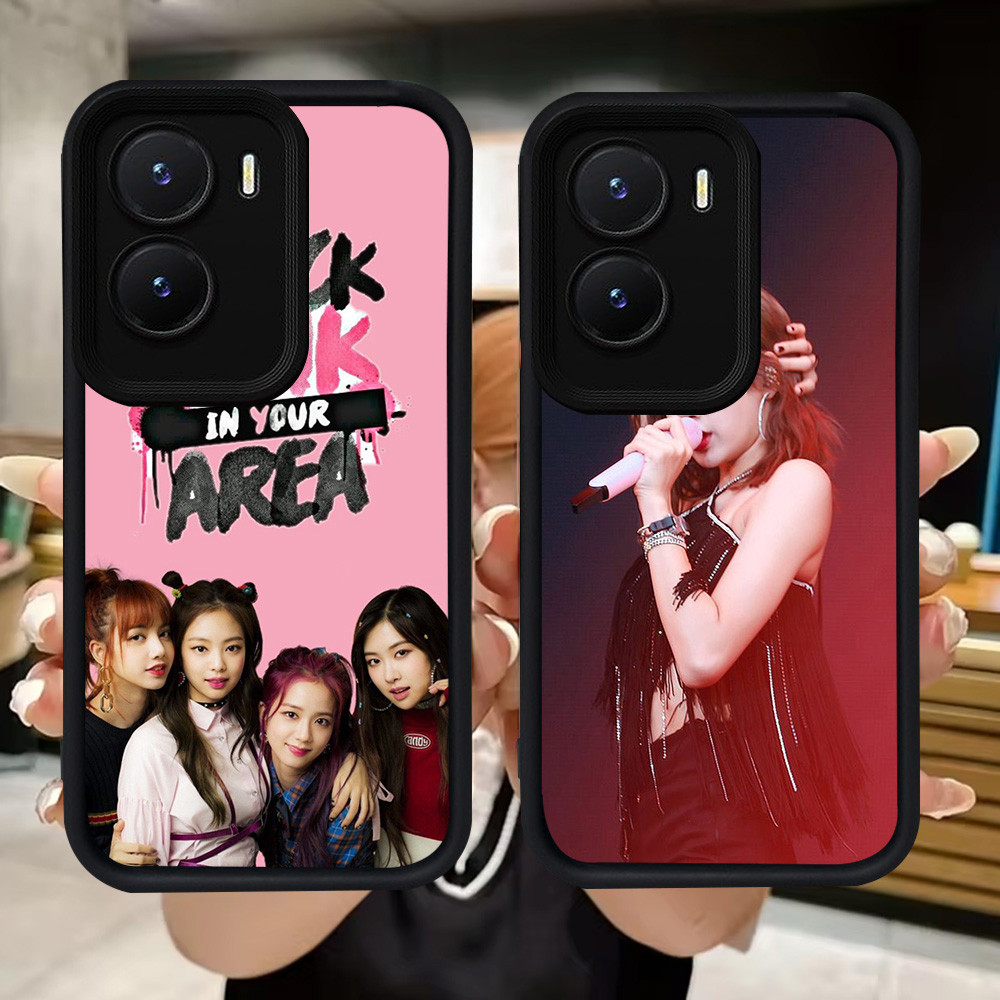 Q65 BLACKPINK Lisa soft Casing สําหรับ VIVO Y35 IQOO Z9X Y01 Y55 Y75 Y56 Y15a Y16 Z9 Y15s Y22s Y22 1