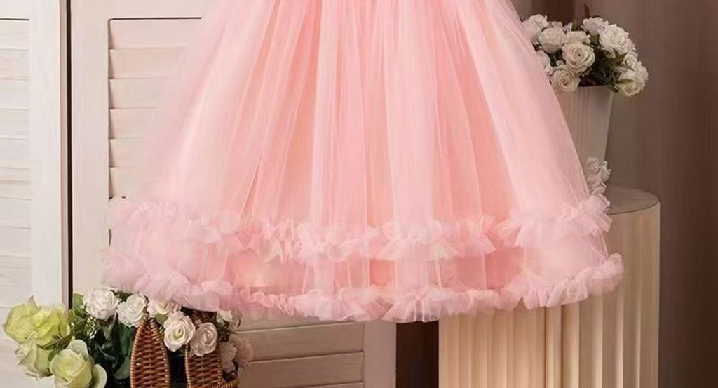 ชุดกระโปรงสำเร็จรูปสำหรับเด็กผู้หญิง กระโปรงเจ้าหญิงแบบฤดูร้อน เหมาะสำหรับทารก - รูปที่ 7