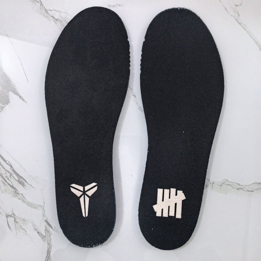 Kobe ดัดแปลง insoles Bruce Lee Men and Women Dark Clown Shock-Sockbing Shoes รองเท้าบาสเก็ตบอลที่ดู