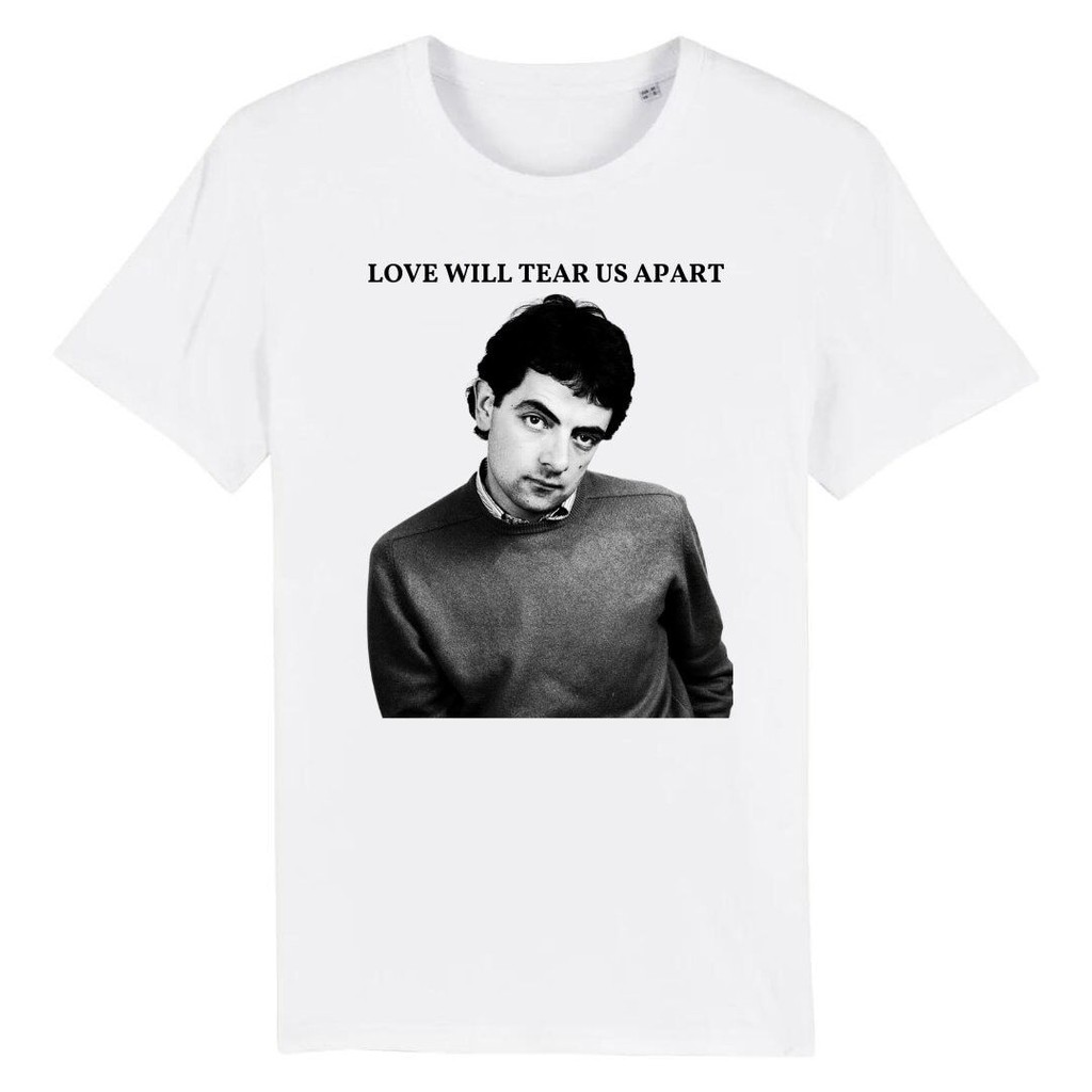 The Smiths Love Will Tear Us Apart เสื้อยืดตลก Mr Bean Rowan Atkinson