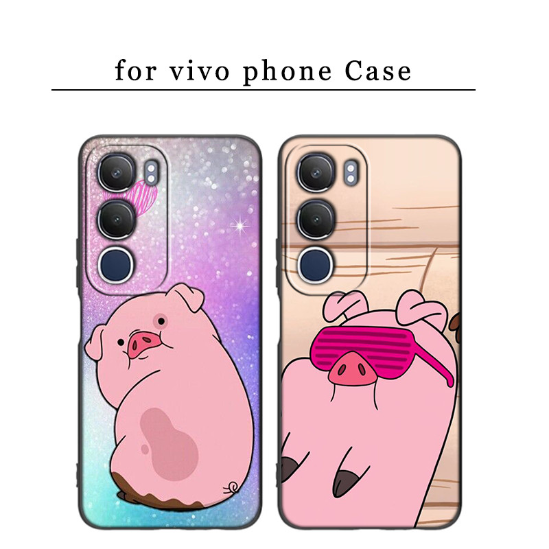 34G หมูการ์ตูน Vivo Y11 Y11S Y12S Y20i Y20S Y20 Y30 Y17 Y12 Y15 Y19 U3 Y20 Y21 Y33S Y30 Y50 Y53 Soft