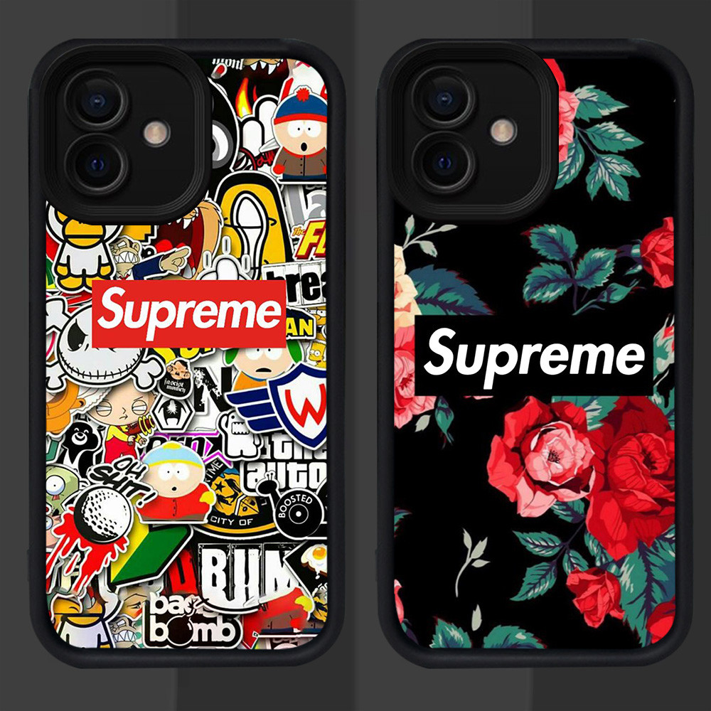 R46 Rose Supre-me Samsung Galaxy A12 M12 A51 A22 F02S M40S A02S M02S 5G Case