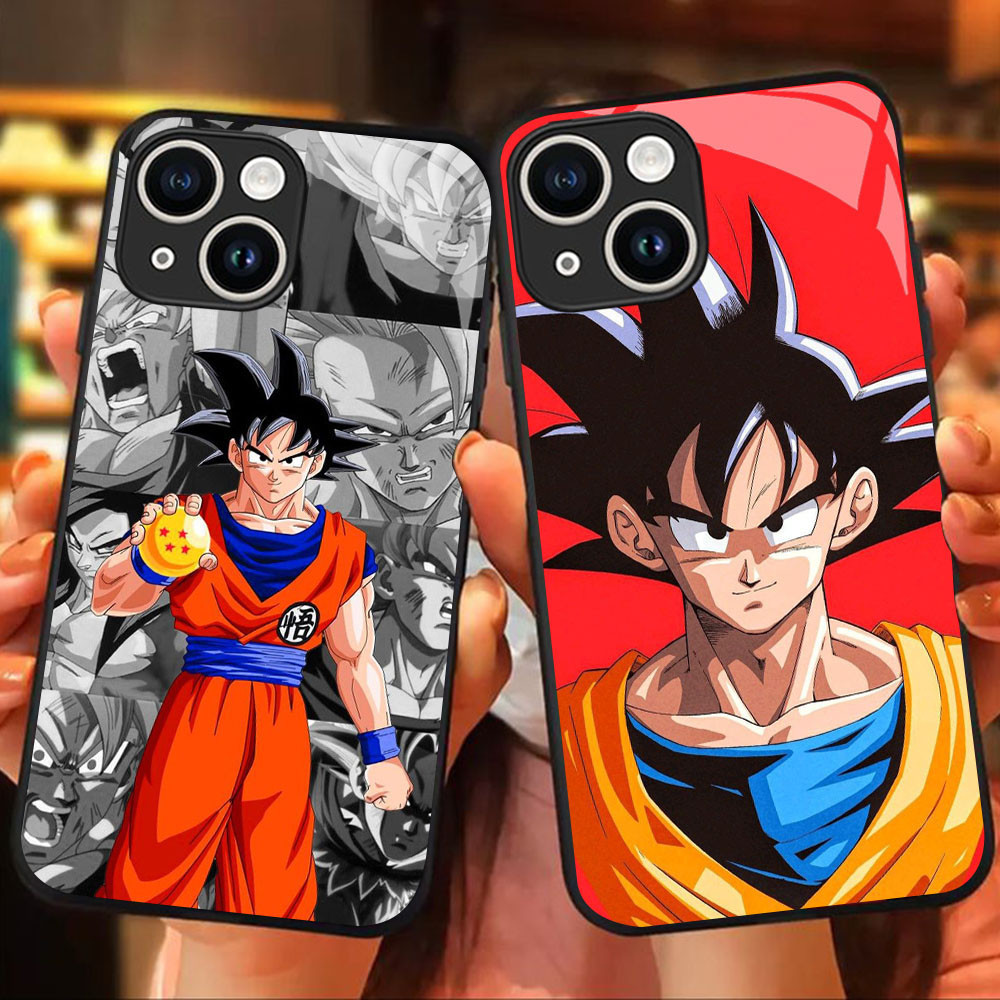 MK-66 GOKU Liquid HD Glass Casing สําหรับ iPhone 11 13 12 Mini Pro Max