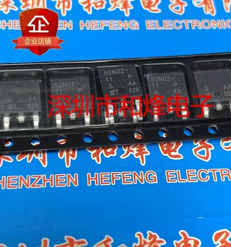 5 ชิ้น SUD50N02-11P 50N02-11P 18A/20V MOS TO-252