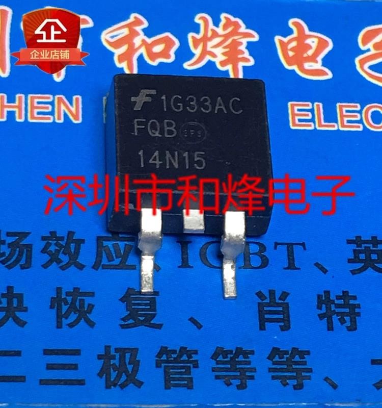 5 ชิ้น FQB14N15 TO-263 MOS 14A 150V