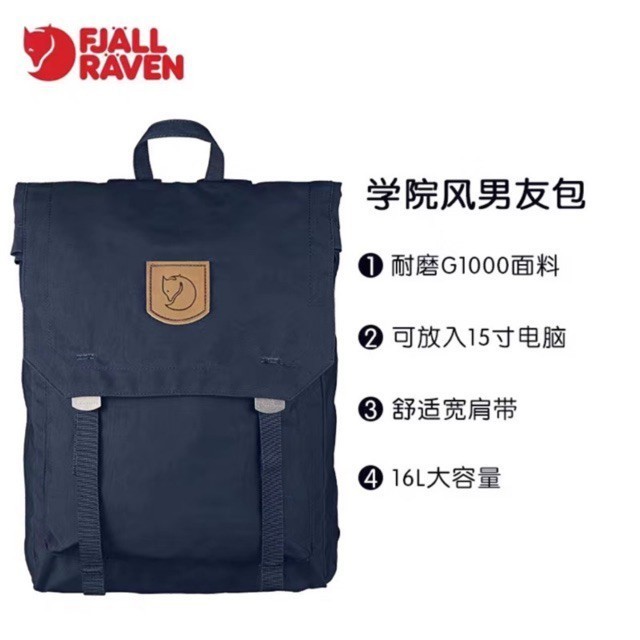 Local Fjallraven Foldsack No.1 Unisex Backpack fionbagshop