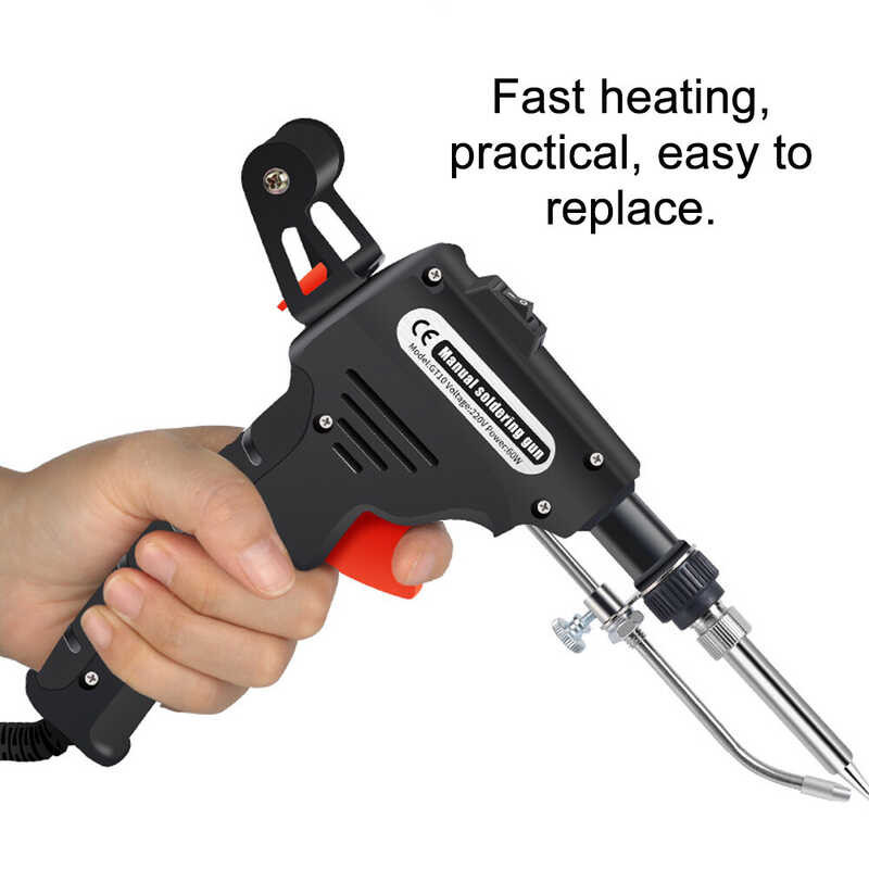 ❤ Kkmoon เครื่องมือบัดกรีไฟฟ้าแบบพกพาอัตโนมัติเครื่