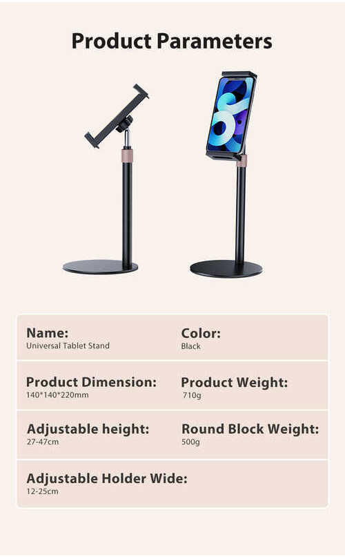 UPERFECT [Local Delivery] Portable Stand With Hand Screw Uperfect 7 To 17.3 Inch Freestanding VESA