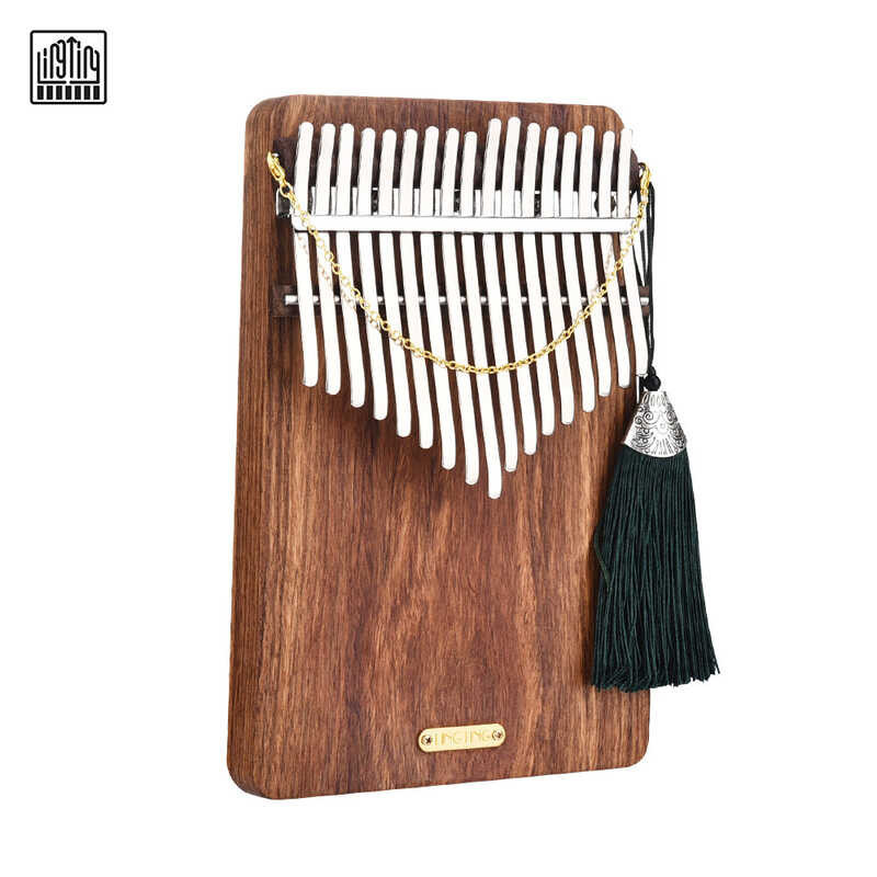 2026 LINGTING K17p 17-Key แบบพกพา Thumb เปียโน Kalimba Mbira Sanza ไม้วัสดุเก็บ