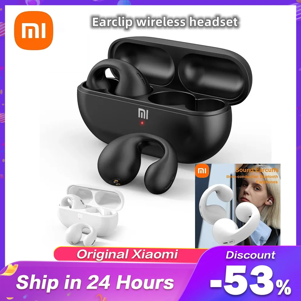 XIAOMI Bone Conduction TWS หูฟัง PK Ambie Sound Earbuds หูฟังบลูทู ธ ไร้สายห