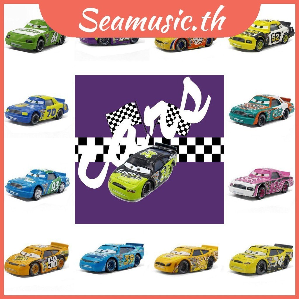 Premium Pixar Disney Cars Racer King Mini Alloy Model สําหรับความทรงจําในวัยเด็กเหนือกาลเวลา