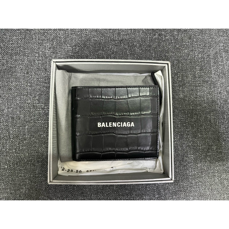 กระเป๋าสตางค์ผู้ชาย BALENCIAGA แท้ ซื้อจาก King Power ของใหม่