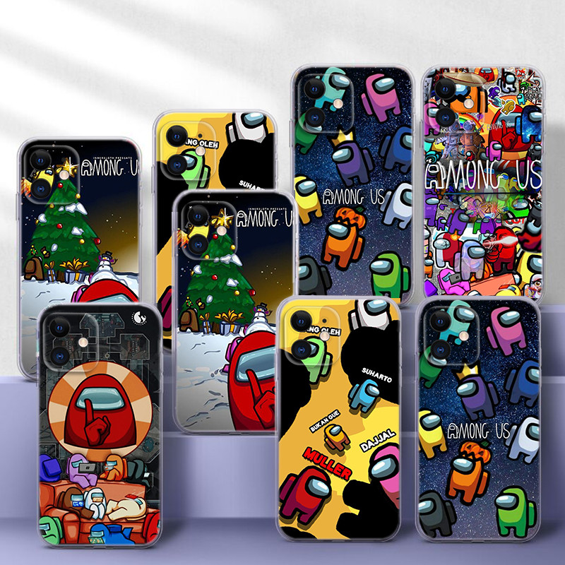 R73 Among Us Soft สําหรับ Infinix S5 X652 S5 Lite สมาร์ท 4 X653 ร้อน 9 Pro 4C X653C 6 X6511B Zero 8 