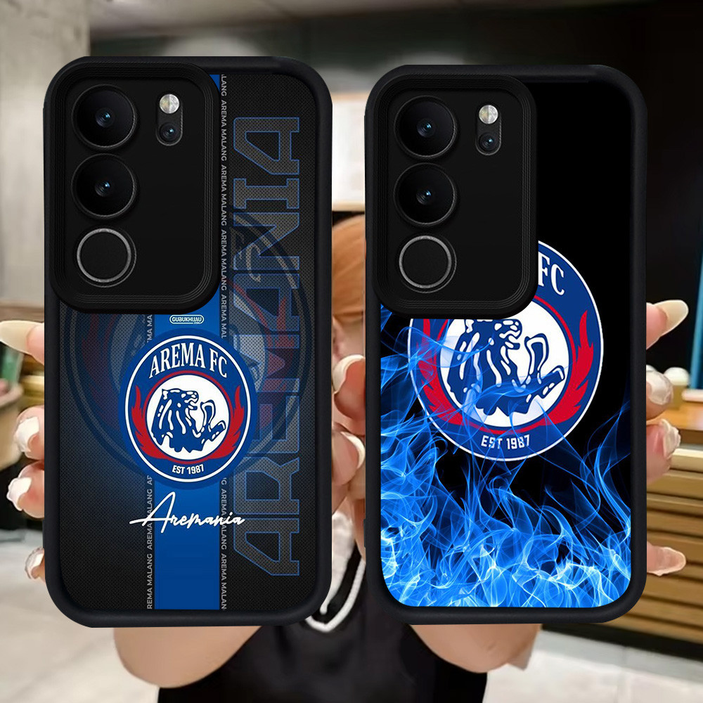 Q81 Arema FC soft Casing สําหรับ Infinix HOT Note 50i 50X 60i 60 50S 50 Pro Plus 5G