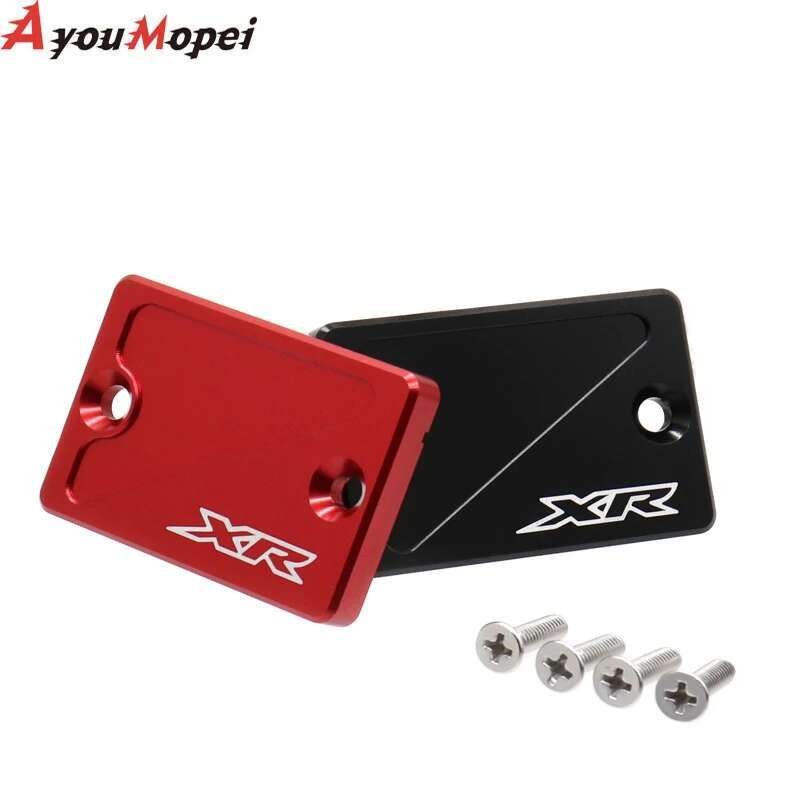 ด้านหน้าด้านหลังเบรคอ่างเก็บน้ําสําหรับ HONDA XR650L XR250L XR600R XR 400/250/230 Motard XR400 รถจัก